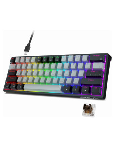 Teclado Mecánico Gaming AULA F3261 Compacto 60% RGB