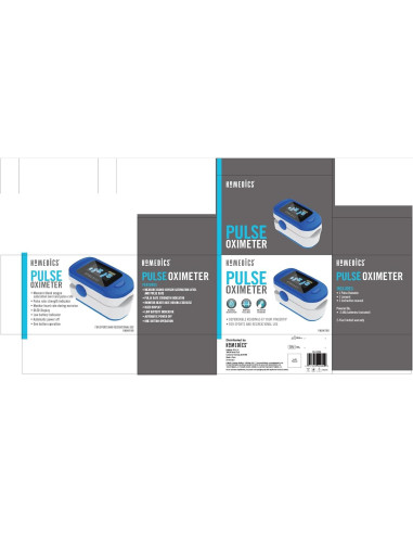 Oxímetro de Pulso HoMedics PX-132CO, Medidor de SpO2 y Pulso