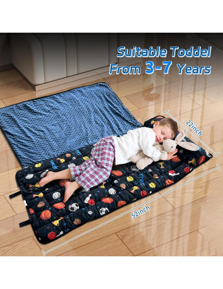Colchoneta para Siesta Niños Googgoing con Almohada y Manta