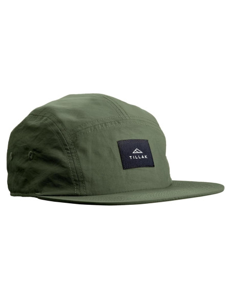 Gorra de Campamento Wallowa Unisex 5 Paneles Nylon Verde