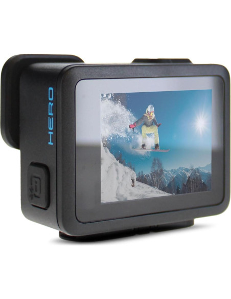 Cámara de Acción GoPro HERO Negra 4K 12MP Impermeable + Accesorios