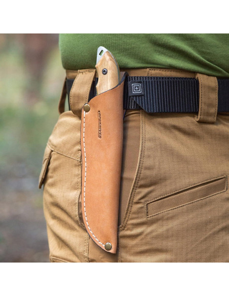 Cuchillo de Camping BPS HK4 - Acero Carbono Full Tang 225mm