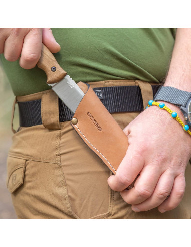 Cuchillo de Camping BPS HK4 - Acero Carbono Full Tang 225mm