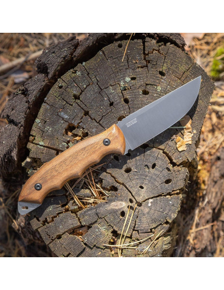 Cuchillo de Camping BPS HK4 - Acero Carbono Full Tang 225mm