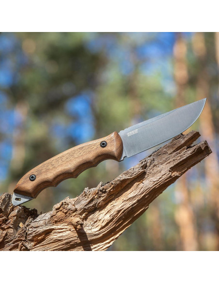 Cuchillo de Camping BPS HK4 - Acero Carbono Full Tang 225mm