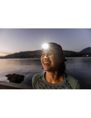 Linterna Frontal PETZL Bindi 200 Lúmenes Recargable Esmeralda