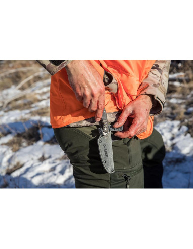 Cuchillo de Caza Gerber Downwind Caper con Funda Negra