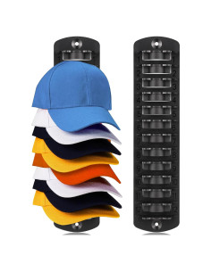Organizador de Gorras Dntorx, Soporte Pared 1 Paquete ABS