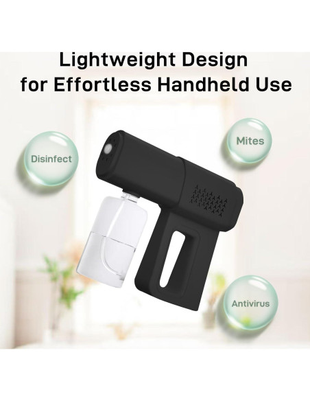 Nebulizador Desinfectante Inalámbrico Svkipibe K5 380ml