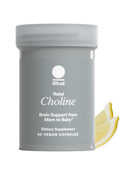 Suplemento de Colina Natal Ritual 550mg - 30 Días