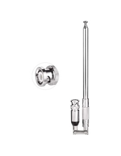 Antena Telescópica Bingfu 20-1300MHz BNC Macho 8 Secciones