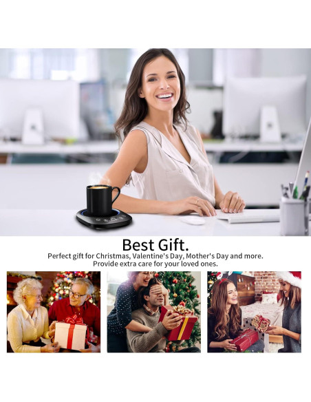 Calentador de Tazas Eléctrico NUESILKRO A306 18W con Apagado Automático