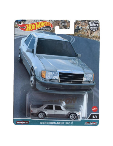 Hot Wheels Mercedes Benz 500 E Guerreros del Cañón 1:64