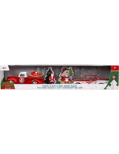 Juguete Die-cast Jada Toys 1941 Ford Pickup y 1957 Chevy Bel-Air