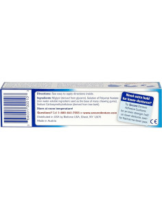Adhesivo para Dentaduras FittyDent 39.4 g - Sin Zinc, Impermeable 2