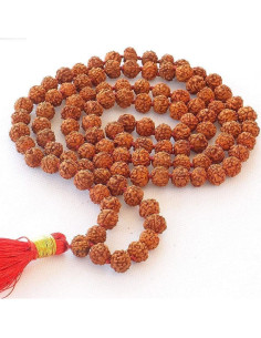Mala de Rudraksha 108 cuentas 9mm Storite - Meditación y Oración 2