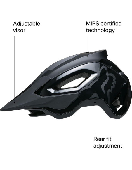 Casco de Ciclismo de Montaña Fox Racing Speedframe Pro S Negro