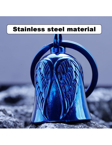 Campana de Motocicleta AilRabbit Ailrabbit29 Acero Inoxidable Azul