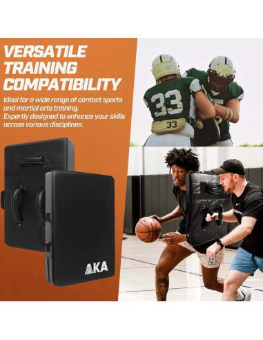 Pad de Bloqueo AKABIKE para Fútbol y Artes Marciales 61x41cm
