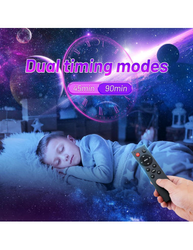 Proyector de Estrellas Astronauta Lonvis 11.9x11.2cm Luz Nocturna