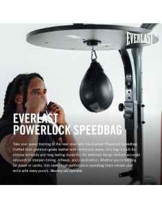 Bolsa de Velocidad Everlast Élite - Alta Resistencia 0.35kg 2
