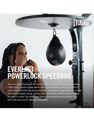 Bolsa de Velocidad Everlast Élite - Alta Resistencia 0.35kg