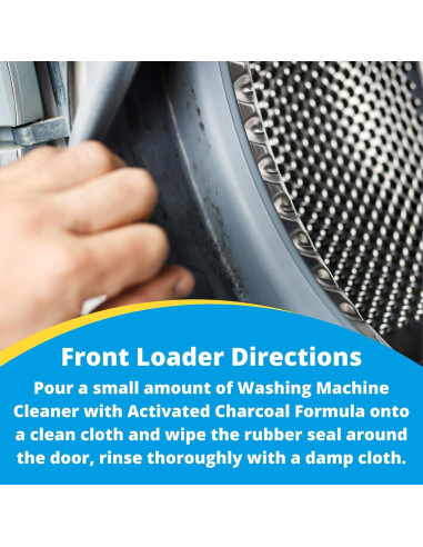 Limpiador de Lavadora Carbona con Carbón Activado 248 ml - Paquete de 3