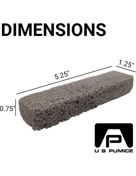 Paquete de 6 PUMIE Barra de Limpieza para Inodoro 33.8x8.1 cm