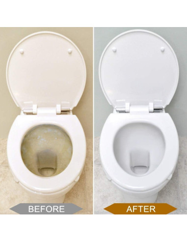 Paquete de 6 PUMIE Barra de Limpieza para Inodoro 33.8x8.1 cm