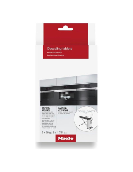 Tabletas Descalcificadoras Miele para Café y Hornos - 6 Unidades Tabletas Descalcificadoras Miele para Café y Hornos - 6 Unidades