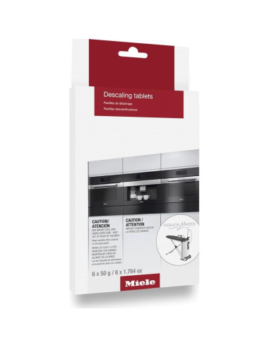 Tabletas Descalcificadoras Miele para Café y Hornos - 6 Unidades