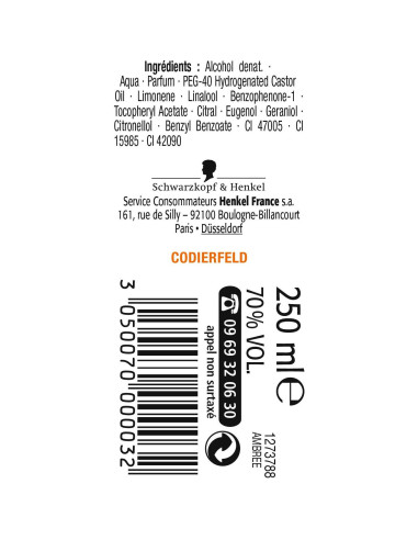 Colonia Ámbar Mont St-Michel 250 ml - Tradición desde 1920