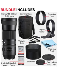 Lente Sigma 150-600mm F5-6.3 DG OS HSM para Canon 2