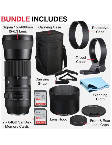 Lente Sigma 150-600mm F5-6.3 DG OS HSM para Canon