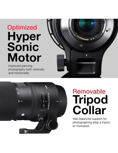 Lente Sigma 150-600mm F5-6.3 DG OS HSM para Canon