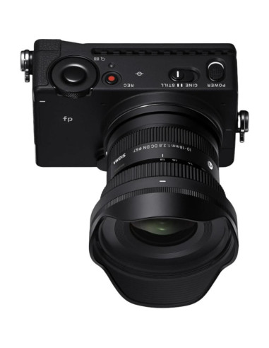 Lente Sigma 10-18mm F2.8 DC DN para montura E de Sony