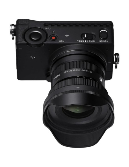 Lente Sigma 10-18mm F2.8 DC DN para montura E de Sony Lente Sigma 10-18mm F2.8 DC DN para montura E de Sony