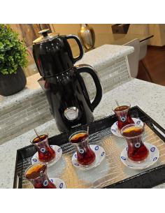 Hervidor y Tetera Eléctrica Arcadia 1.7L Acero Inoxidable 2