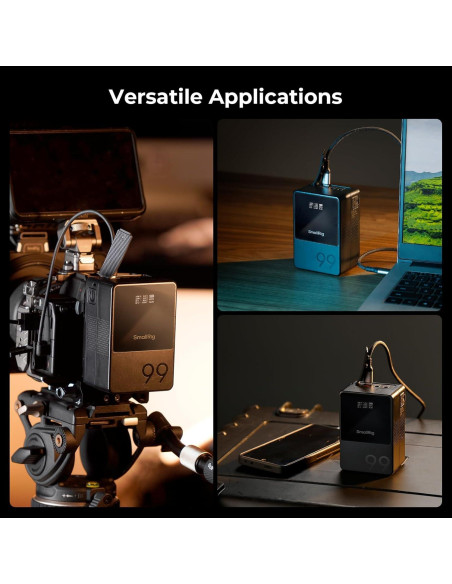 Batería V Mount SmallRig VB99 99Wh 6800mAh Carga Rápida
