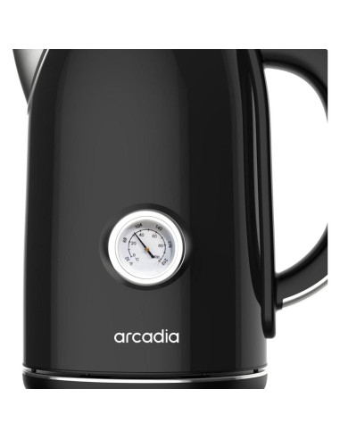 Hervidor y Tetera Eléctrica Arcadia 1.7L Acero Inoxidable