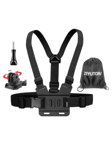 Arnés de Montaje en el Pecho para GoPro y DJI Osmo Action
