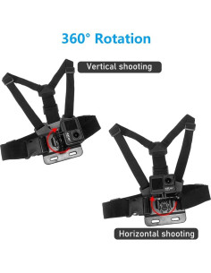 Arnés de Montaje en el Pecho para GoPro y DJI Osmo Action 2