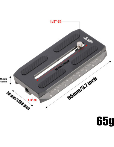 Placa de Montaje Rápida Fotga para Gimbal Zhiyun Crane 2/3