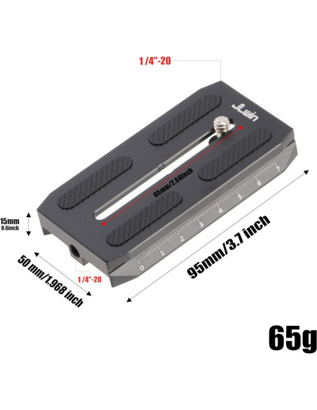 Placa de Montaje Rápida Fotga para Gimbal Zhiyun Crane 2/3