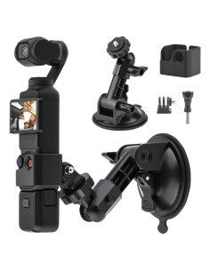 Soporte de Ventosa iEago RC para DJI Osmo Pocket 3 y GoPro