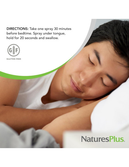 Spray de Melatonina Natures Plus 59 ml Sabor Menta - Paquete de 2 Spray de Melatonina Natures Plus 59 ml Sabor Menta - Paquete de 2