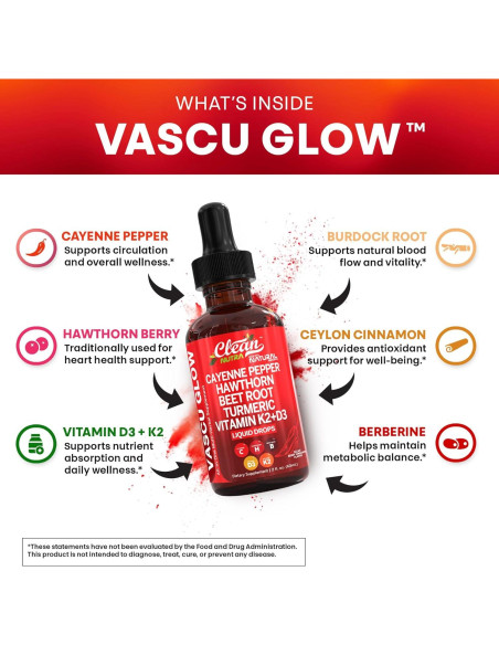 Suplemento Líquido Clean Nutra de Gotas de Pimienta de Cayena 1 Paquete