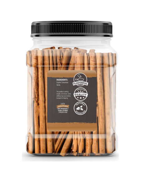 Palitos de Canela de Ceilán Birch & Meadow 408 g - Canela Verdadera