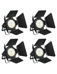 Luces de Escenario Seven Stars 100W COB 4 Unidades