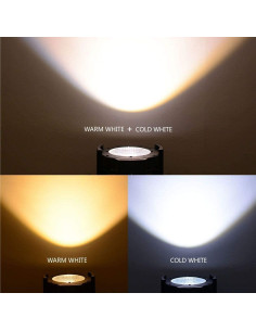 Luces de Escenario Seven Stars 100W COB 4 Unidades 2